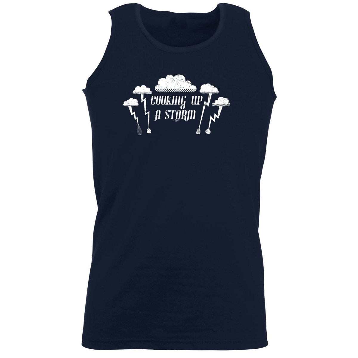 Cooking Up A Storm Kitchen Chef - Funny Novelty Vest Singlet Unisex Tank Top - 123t Australia | Funny T-Shirts Mugs Novelty Gifts