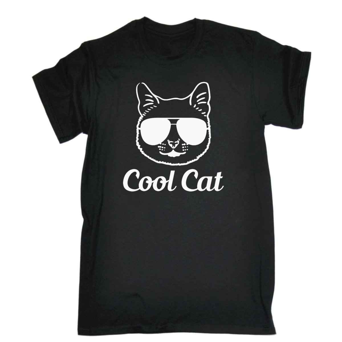 Cool Cat Kitten Pussy Cats - Mens Funny T-Shirt Tshirts Tee Shirt - 123t Australia | Funny T-Shirts Mugs Novelty Gifts