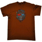 Cool Lion 3D Glasses Animal - Mens Funny T-Shirt Tshirts Tee Shirt - 123t Australia | Funny T-Shirts Mugs Novelty Gifts