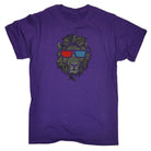 Cool Lion 3D Glasses Animal - Mens Funny T-Shirt Tshirts Tee Shirt - 123t Australia | Funny T-Shirts Mugs Novelty Gifts