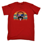 Cool Pug Headphones - Mens Funny T-Shirt Tshirts Tee Shirt - 123t Australia | Funny T-Shirts Mugs Novelty Gifts