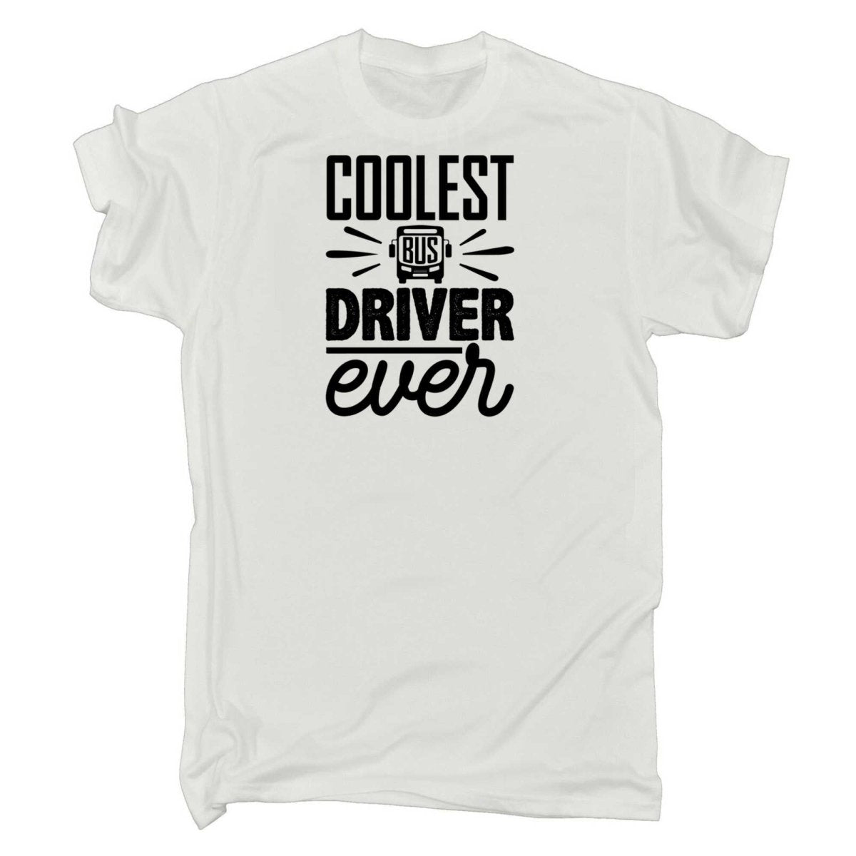 Coolest Bus Driver Ever - Mens Funny T-Shirt Tshirts - 123t Australia | Funny T-Shirts Mugs Novelty Gifts