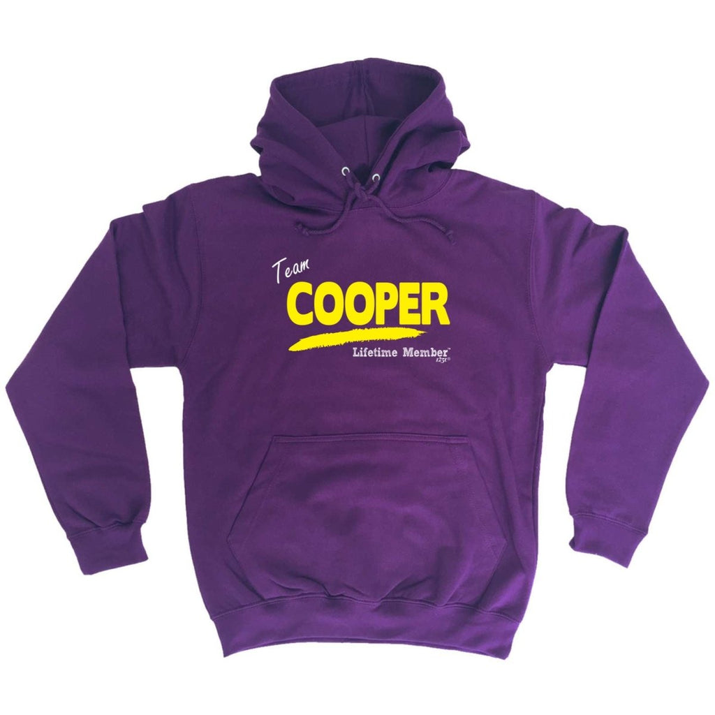 Cooper V1 Lifetime Member - Funny Novelty Hoodies Hoodie - 123t Australia | Funny T-Shirts Mugs Novelty Gifts