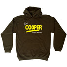 Cooper V1 Lifetime Member - Funny Novelty Hoodies Hoodie - 123t Australia | Funny T-Shirts Mugs Novelty Gifts