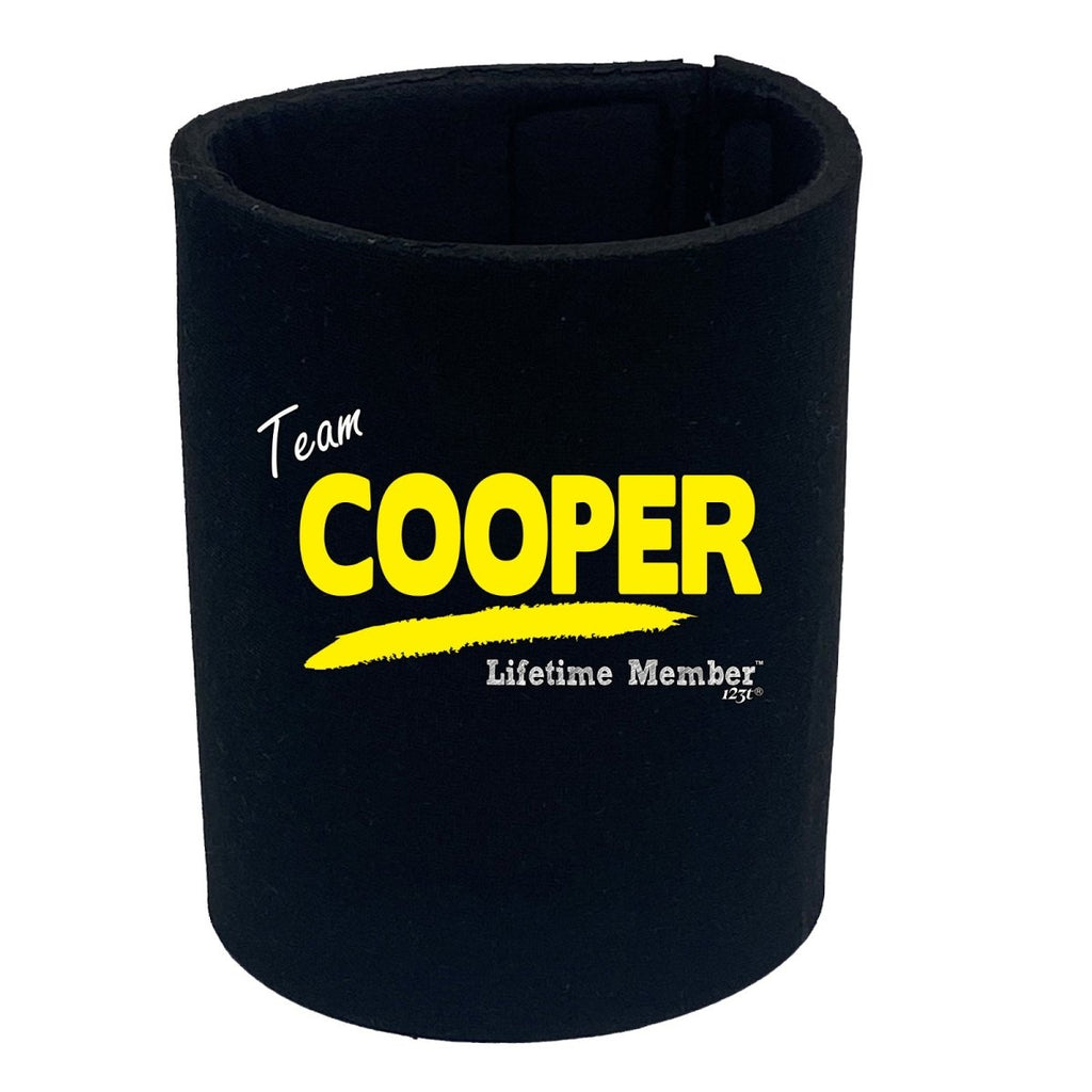 Cooper V1 Lifetime Member - Funny Novelty Stubby Holder - 123t Australia | Funny T-Shirts Mugs Novelty Gifts