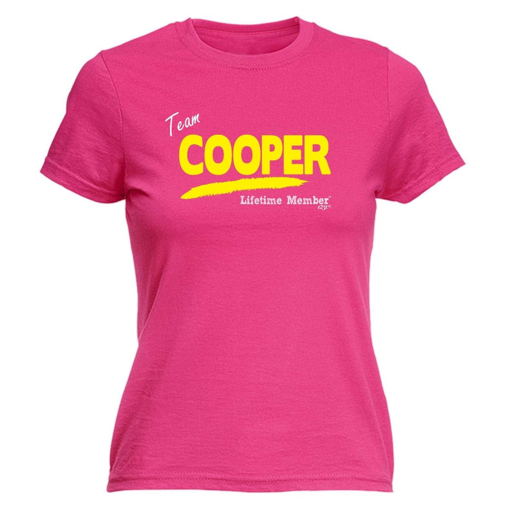 Cooper V1 Lifetime Member - Funny Novelty Womens T-Shirt T Shirt Tshirt - 123t Australia | Funny T-Shirts Mugs Novelty Gifts