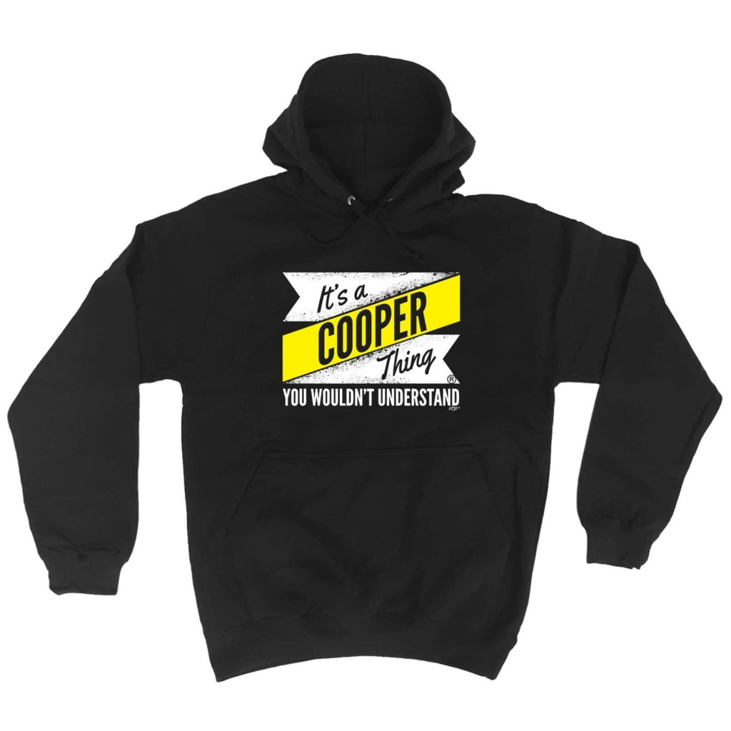 Cooper V2 Surname Thing - Funny Novelty Hoodies Hoodie - 123t Australia | Funny T-Shirts Mugs Novelty Gifts