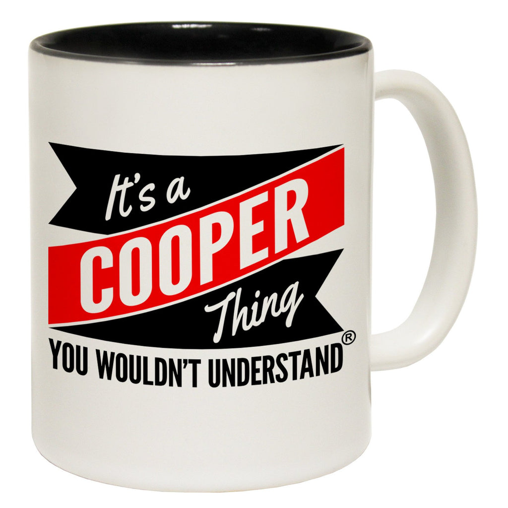 123t New It's A Cooper Thing You Wouldn't Understand Funny Mug, 123t Mugs