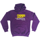 Coopers Always Right - Funny Novelty Hoodies Hoodie - 123t Australia | Funny T-Shirts Mugs Novelty Gifts