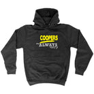 Coopers Always Right - Funny Novelty Hoodies Hoodie - 123t Australia | Funny T-Shirts Mugs Novelty Gifts