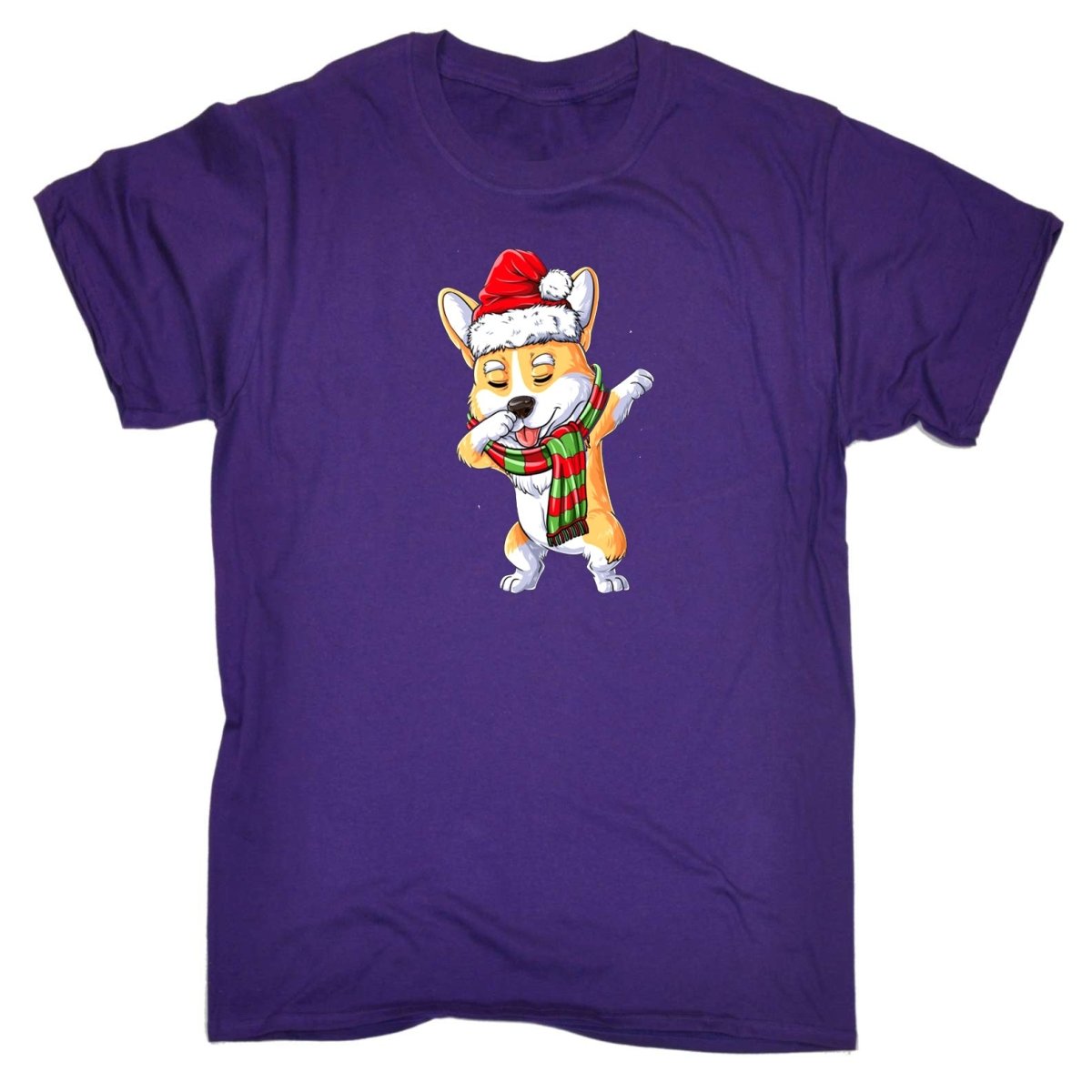 Corgi Dance Christmas Xmas - Mens Funny T-Shirt Tshirts Tee Shirt - 123t Australia | Funny T-Shirts Mugs Novelty Gifts