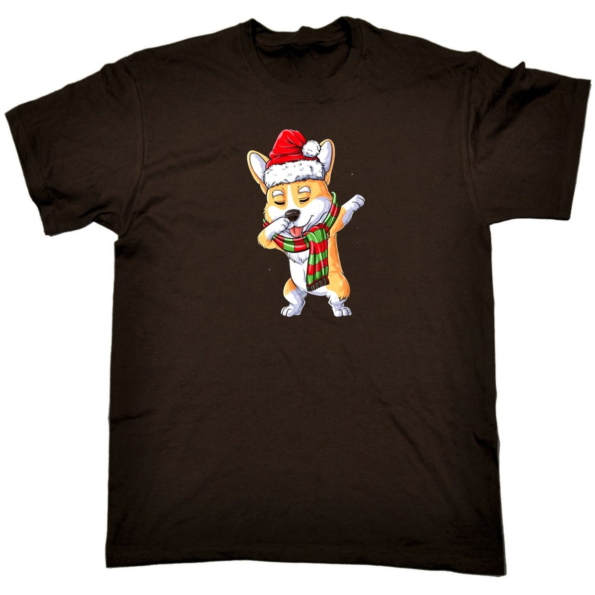 Corgi Dance Christmas Xmas - Mens Funny T-Shirt Tshirts Tee Shirt - 123t Australia | Funny T-Shirts Mugs Novelty Gifts