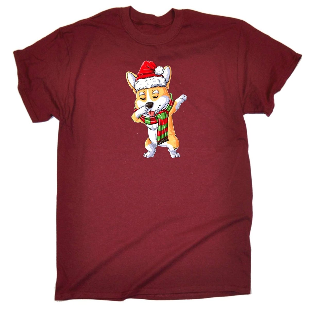Corgi Dance Christmas Xmas - Mens Funny T-Shirt Tshirts Tee Shirt - 123t Australia | Funny T-Shirts Mugs Novelty Gifts