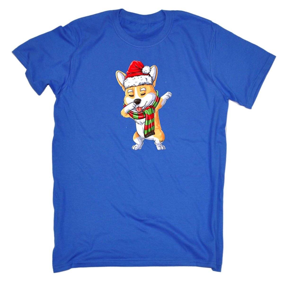 Corgi Dance Christmas Xmas - Mens Funny T-Shirt Tshirts Tee Shirt - 123t Australia | Funny T-Shirts Mugs Novelty Gifts