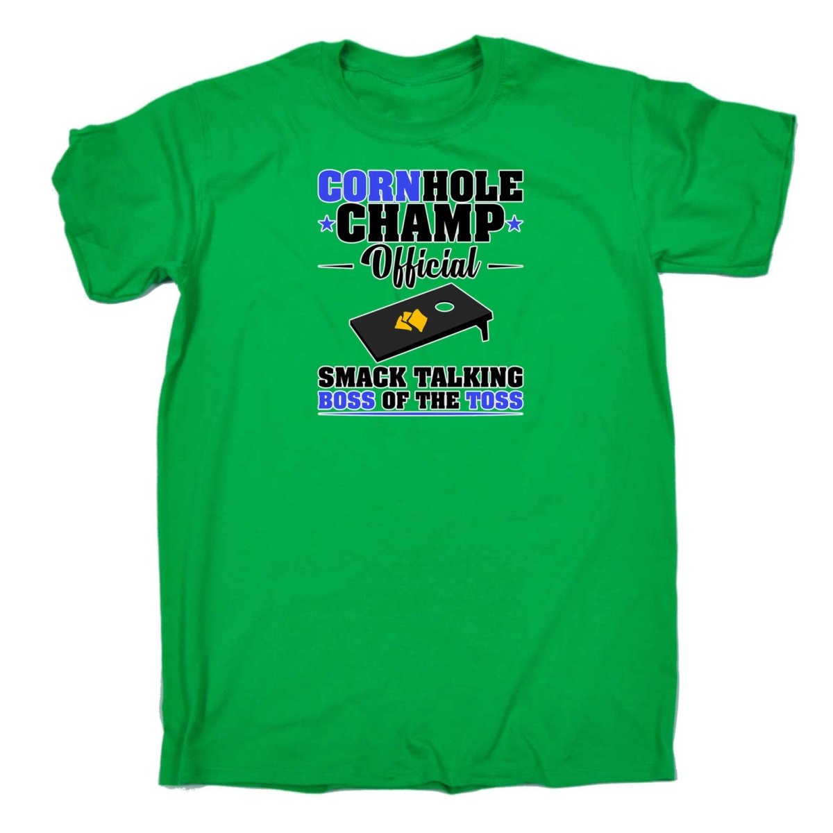 Cornhole Champ Official Smack Talking Boss Of The Toss - Mens Funny T-Shirt Tshirts - 123t Australia | Funny T-Shirts Mugs Novelty Gifts