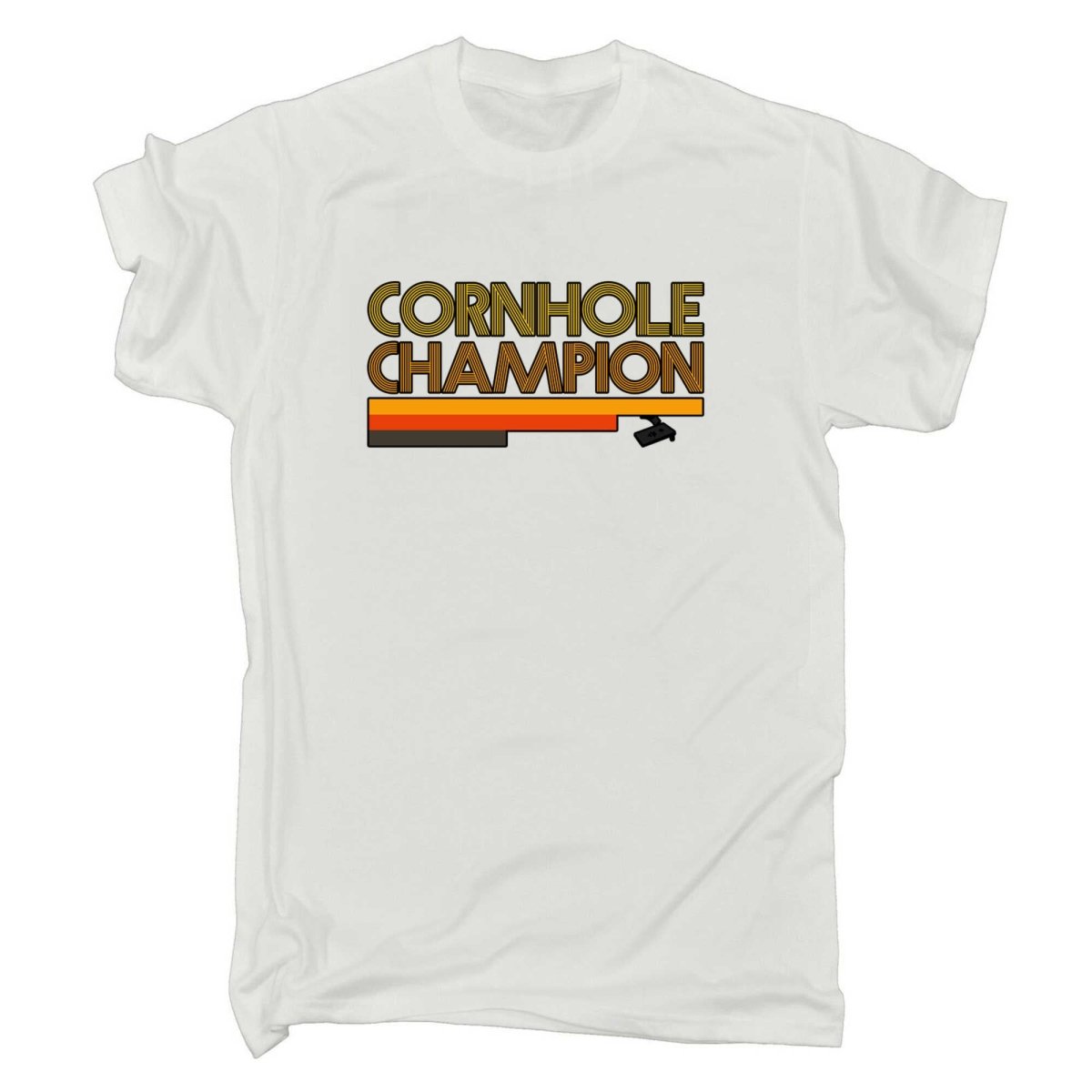 Cornhole Champion - Mens Funny T-Shirt Tshirts - 123t Australia | Funny T-Shirts Mugs Novelty Gifts