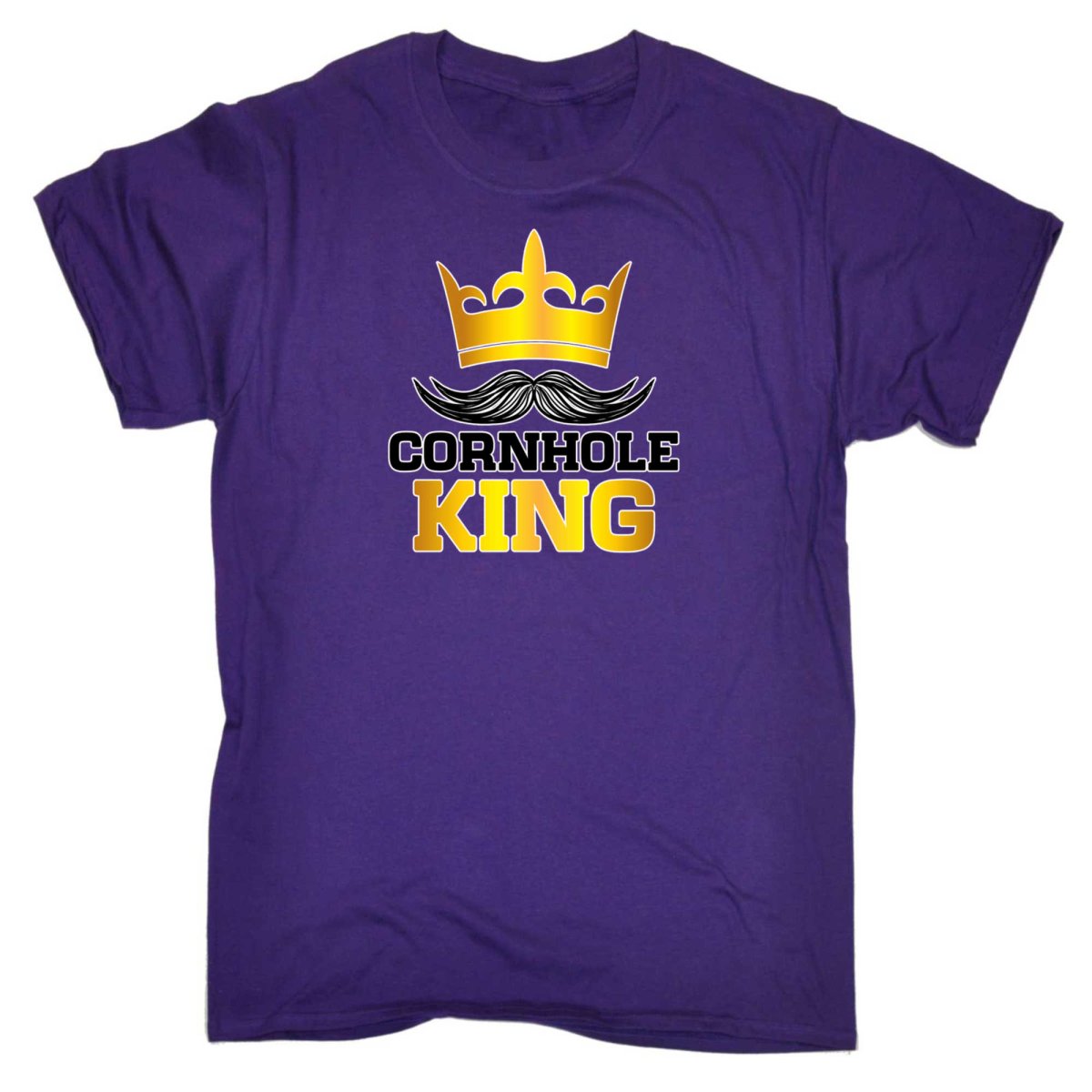 Cornhole King - Mens Funny T-Shirt Tshirts - 123t Australia | Funny T-Shirts Mugs Novelty Gifts