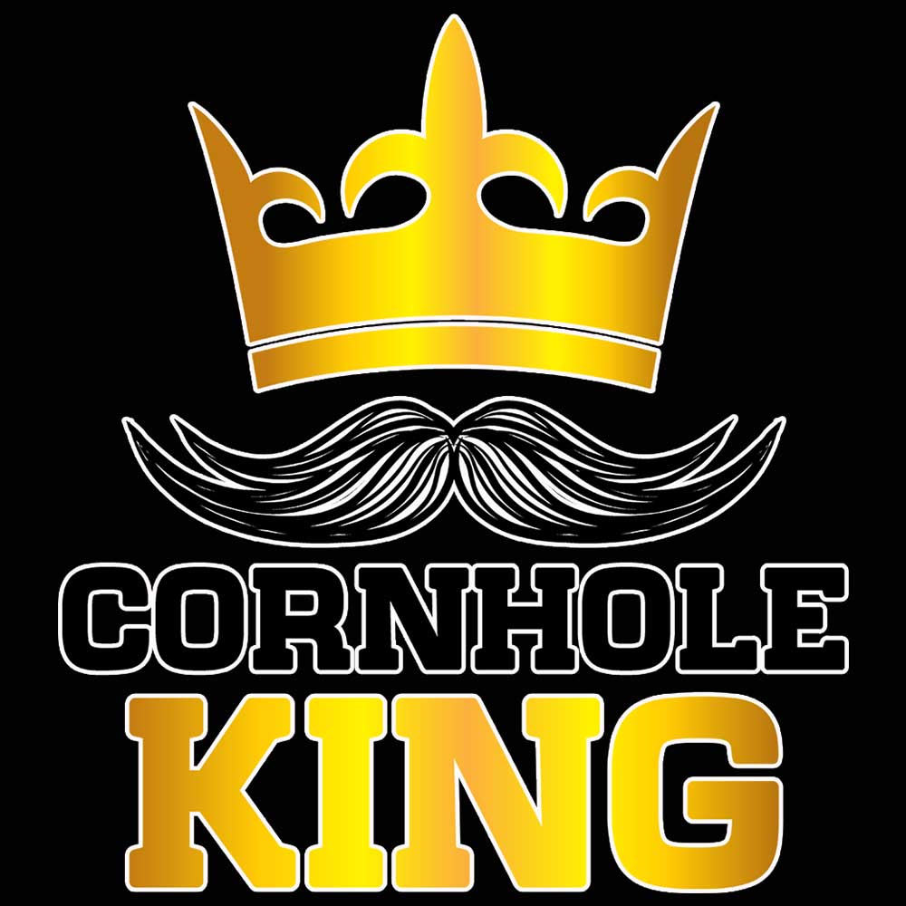 Cornhole King - Mens Funny T-Shirt Tshirts - 123t Australia | Funny T-Shirts Mugs Novelty Gifts