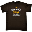 Cornhole King The Legend Has Arrived - Mens Funny T-Shirt Tshirts - 123t Australia | Funny T-Shirts Mugs Novelty Gifts