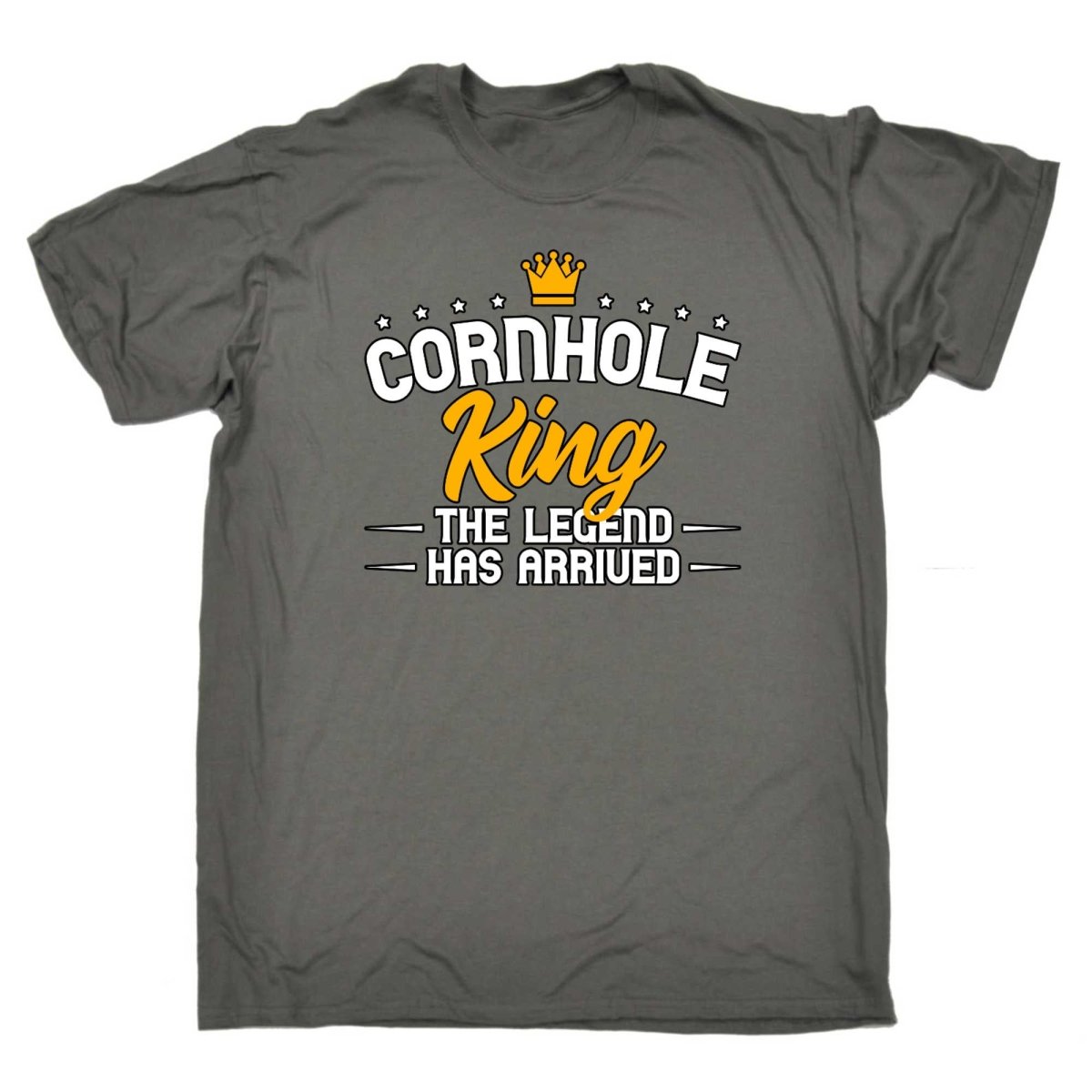 Cornhole King The Legend Has Arrived - Mens Funny T-Shirt Tshirts - 123t Australia | Funny T-Shirts Mugs Novelty Gifts