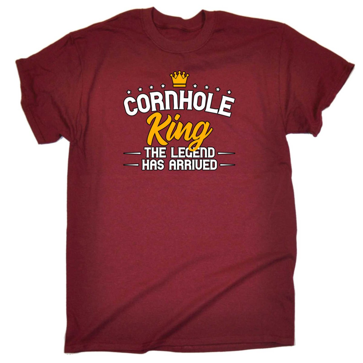 Cornhole King The Legend Has Arrived - Mens Funny T-Shirt Tshirts - 123t Australia | Funny T-Shirts Mugs Novelty Gifts