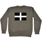 Cornwall Flag - Funny Novelty Sweatshirt - 123t Australia | Funny T-Shirts Mugs Novelty Gifts