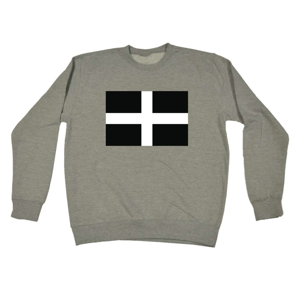 Cornwall Flag - Funny Novelty Sweatshirt - 123t Australia | Funny T-Shirts Mugs Novelty Gifts