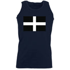 Cornwall Flag - Funny Novelty Vest Singlet Unisex Tank Top - 123t Australia | Funny T-Shirts Mugs Novelty Gifts