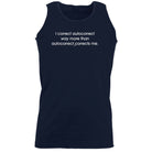 Correct Autocorrect Way More - Funny Novelty Vest Singlet Unisex Tank Top - 123t Australia | Funny T-Shirts Mugs Novelty Gifts