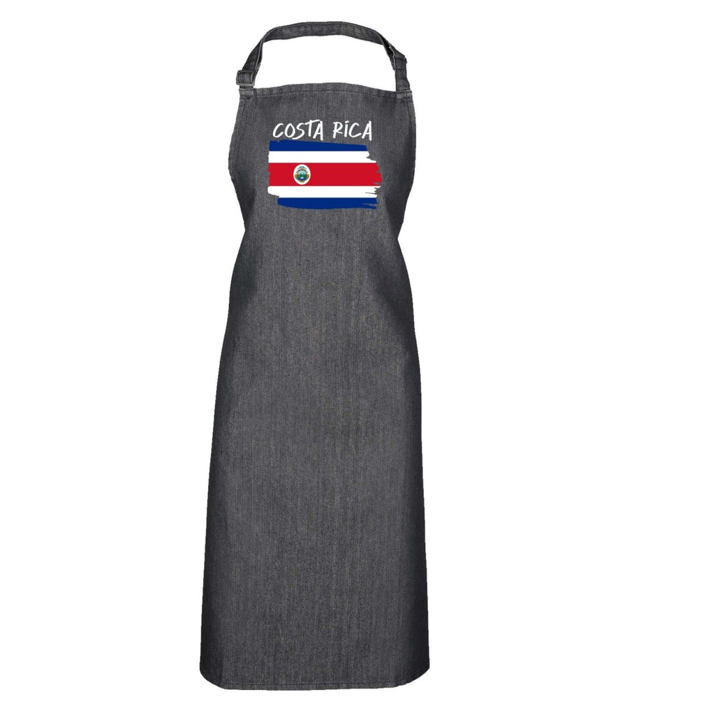 Costa Rica (State) Country Flag Nationality - Kitchen Apron - 123t Australia | Funny T-Shirts Mugs Novelty Gifts