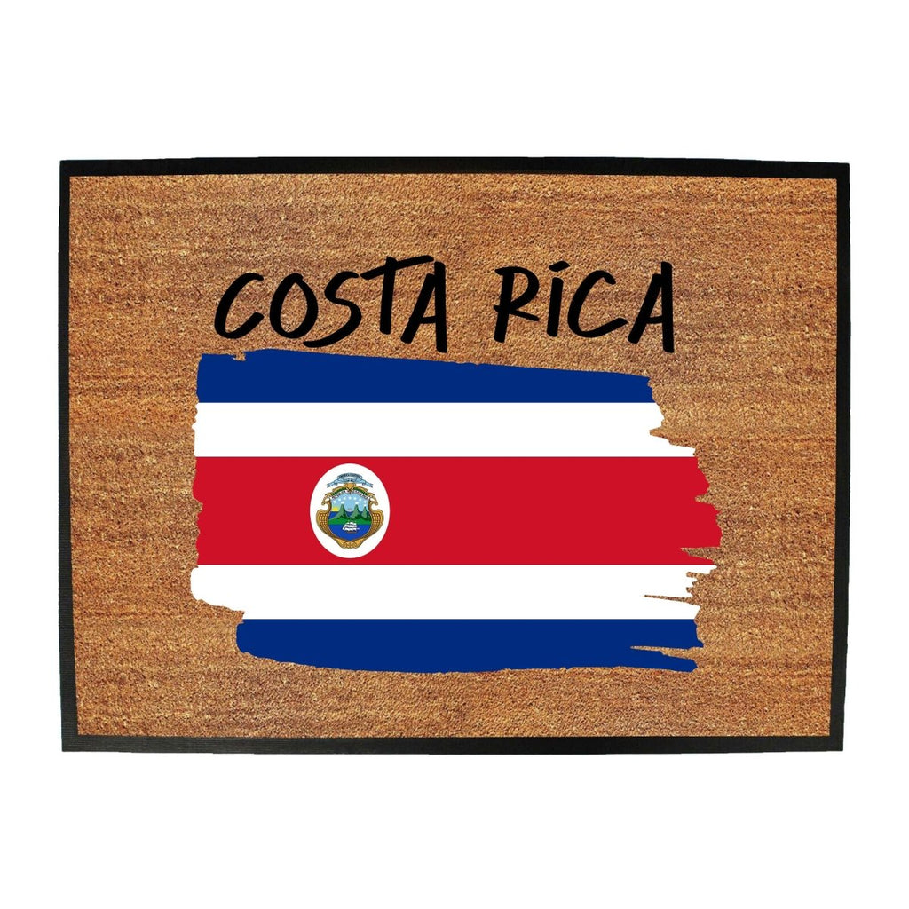 Costa Rica (State) Country Flag Nationality - Novelty Doormat - 123t Australia | Funny T-Shirts Mugs Novelty Gifts