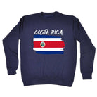 Costa Rica (State) Country Flag Nationality - Sweatshirt - 123t Australia | Funny T-Shirts Mugs Novelty Gifts
