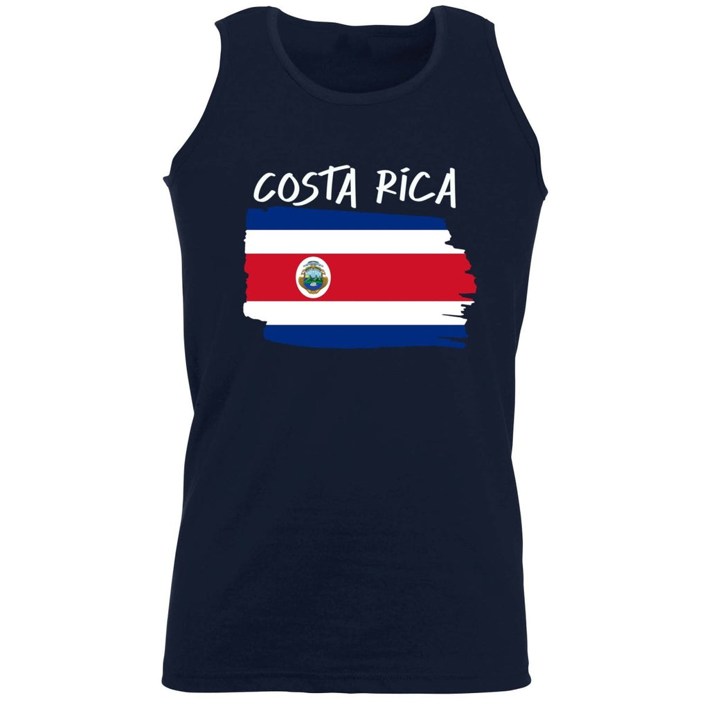 Costa Rica (State) Country Flag Nationality - Vest Singlet Unisex Tank Top - 123t Australia | Funny T-Shirts Mugs Novelty Gifts