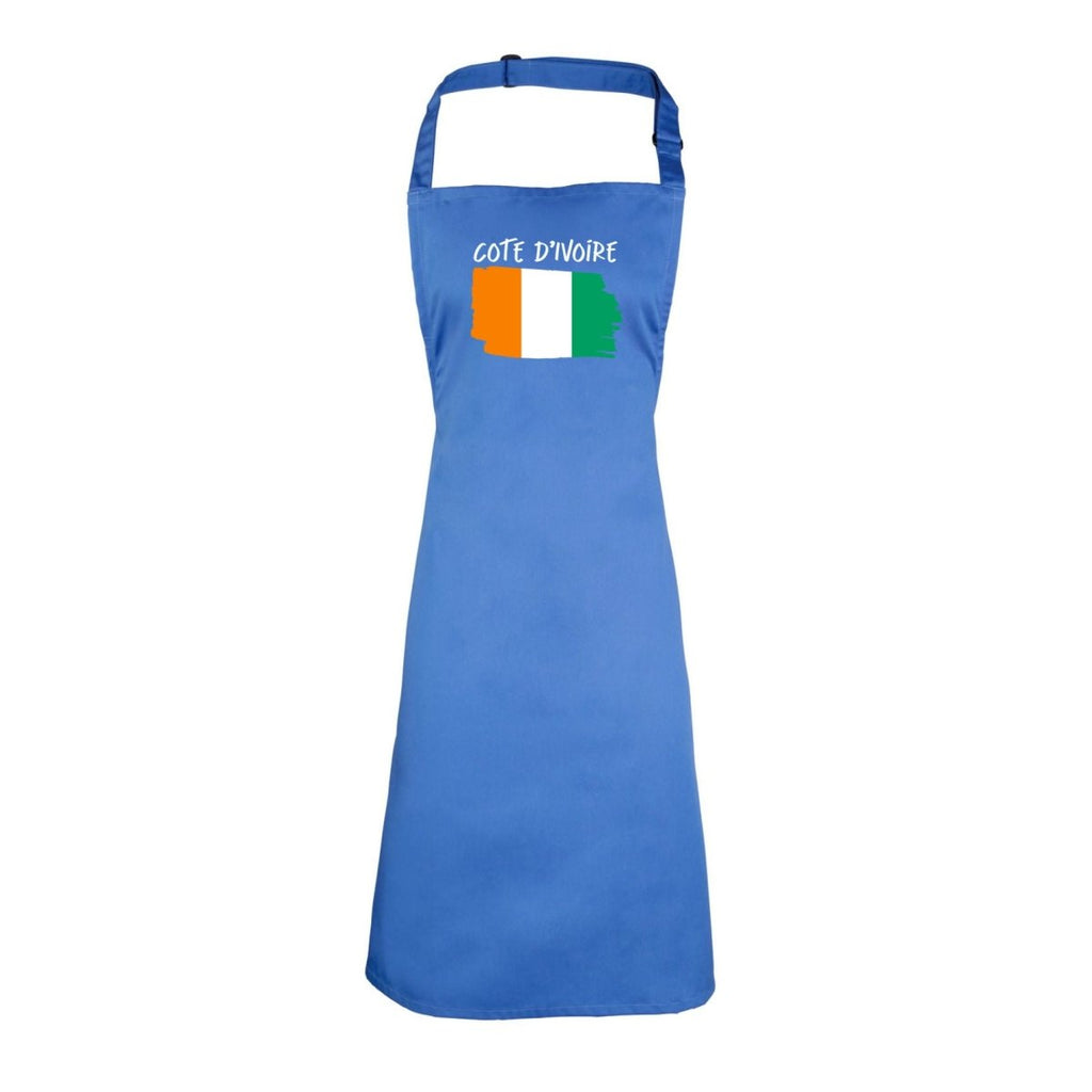 Cote Divoire -Country Flag Nationality Kids Childrens Kitchen Apron - 123t Australia | Funny T-Shirts Mugs Novelty Gifts