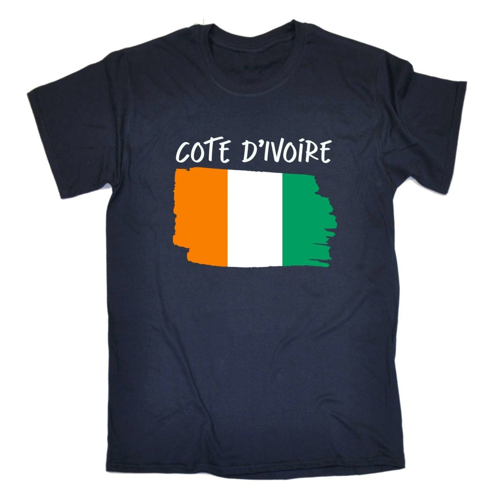 Cote Divoire - Country Flag Nationality Mens T-Shirt T Shirt Tshirts - 123t Australia | Funny T-Shirts Mugs Novelty Gifts