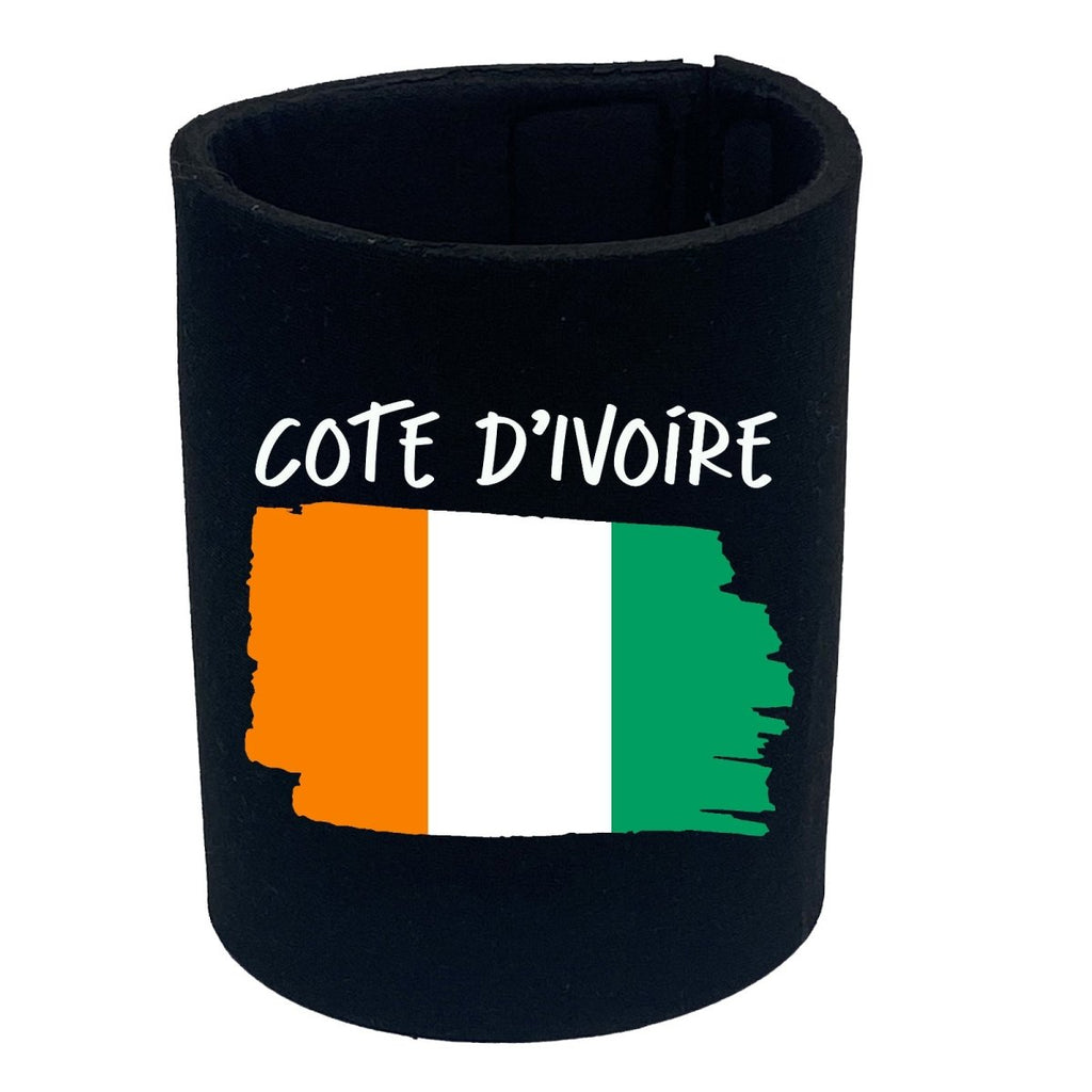 Cote Divoire Country Flag Nationality - Stubby Holder - 123t Australia | Funny T-Shirts Mugs Novelty Gifts