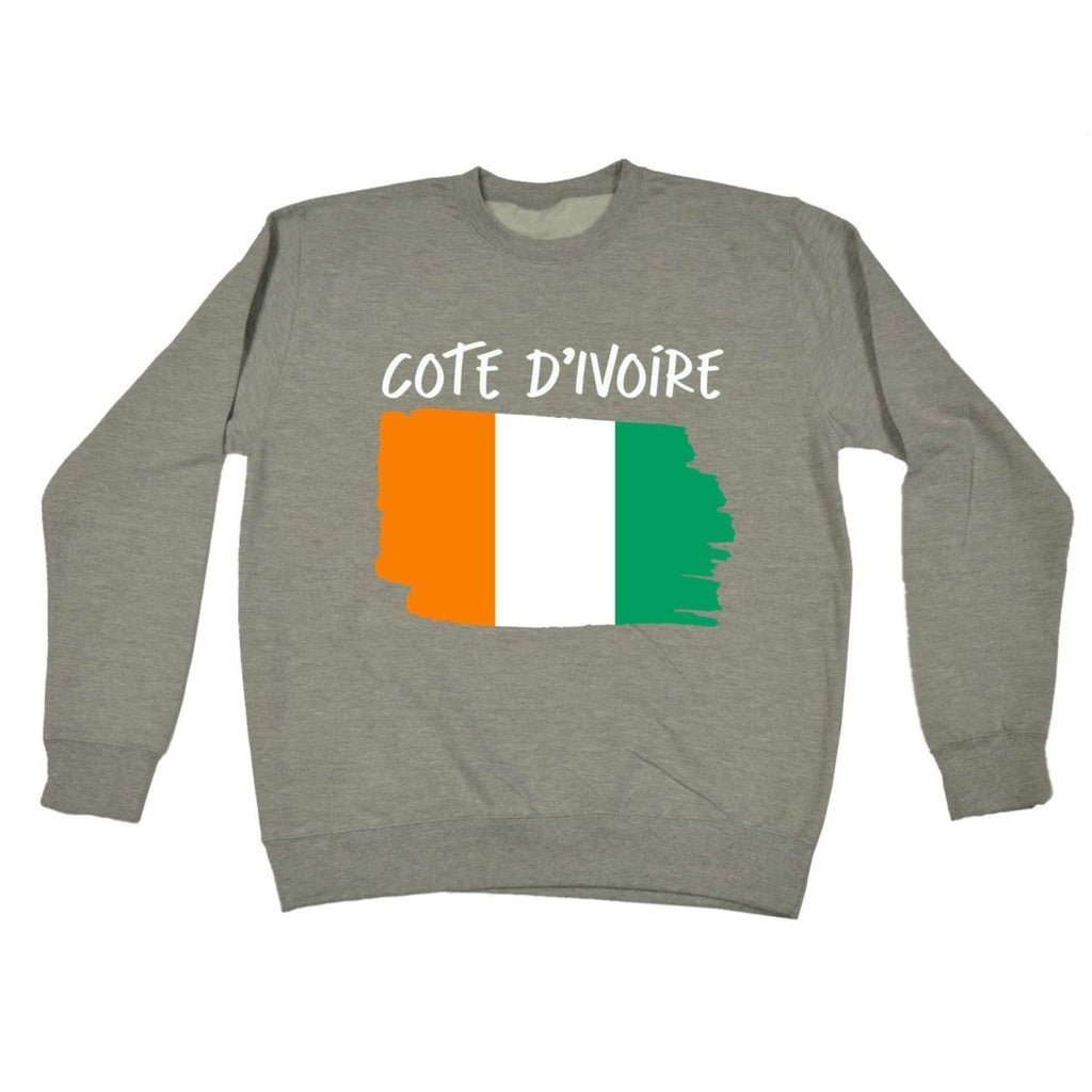 Cote Divoire Country Flag Nationality - Sweatshirt - 123t Australia | Funny T-Shirts Mugs Novelty Gifts