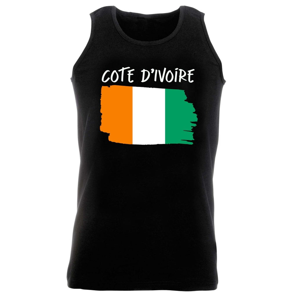 Cote Divoire Country Flag Nationality - Vest Singlet Unisex Tank Top - 123t Australia | Funny T-Shirts Mugs Novelty Gifts