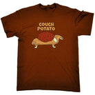 Couch Potato - Mens Funny T-Shirt Tshirts Tee Shirt - 123t Australia | Funny T-Shirts Mugs Novelty Gifts
