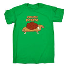 Couch Potato - Mens Funny T-Shirt Tshirts Tee Shirt - 123t Australia | Funny T-Shirts Mugs Novelty Gifts