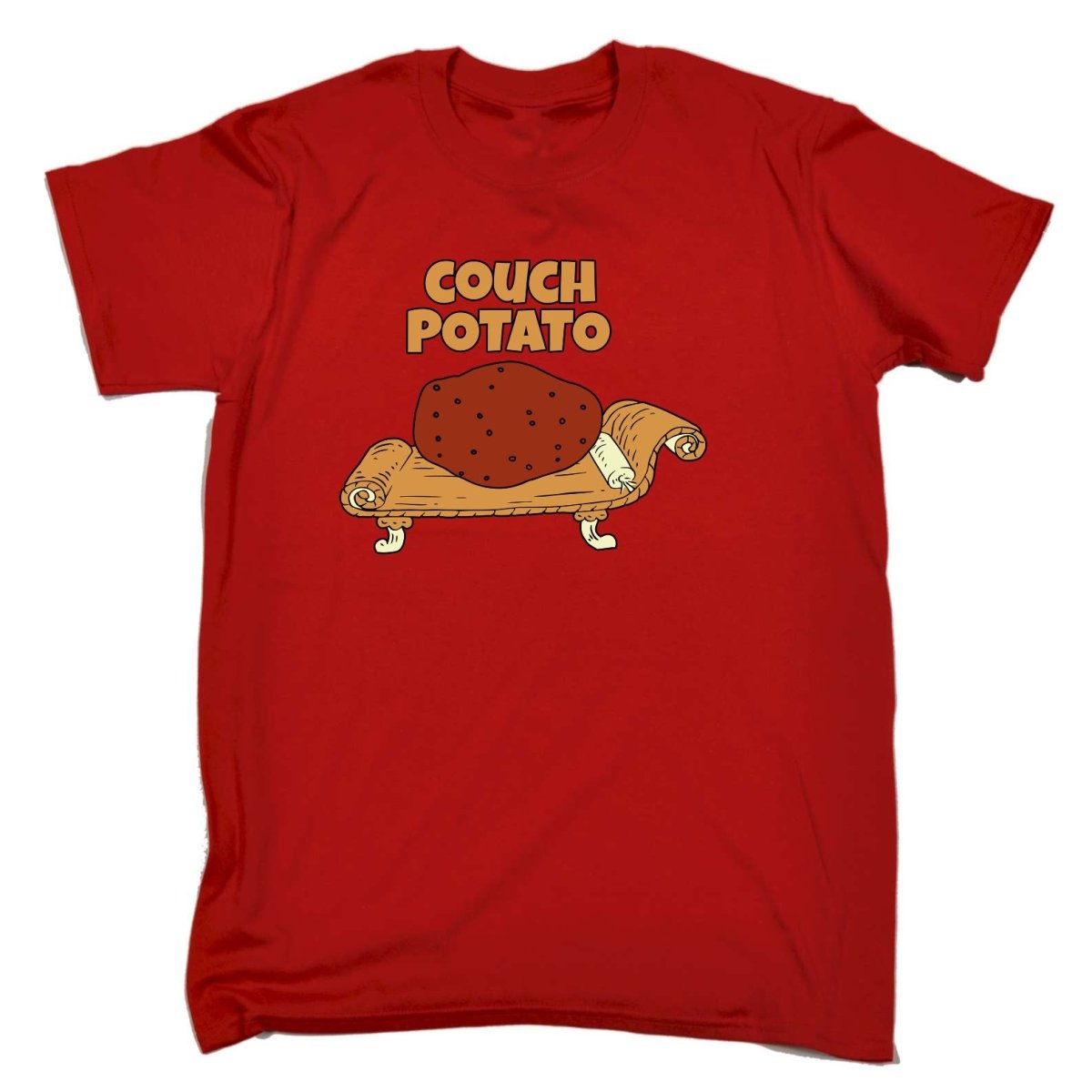 Couch Potato - Mens Funny T-Shirt Tshirts Tee Shirt - 123t Australia | Funny T-Shirts Mugs Novelty Gifts