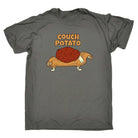 Couch Potato - Mens Funny T-Shirt Tshirts Tee Shirt - 123t Australia | Funny T-Shirts Mugs Novelty Gifts