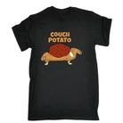 Couch Potato - Mens Funny T-Shirt Tshirts Tee Shirt - 123t Australia | Funny T-Shirts Mugs Novelty Gifts