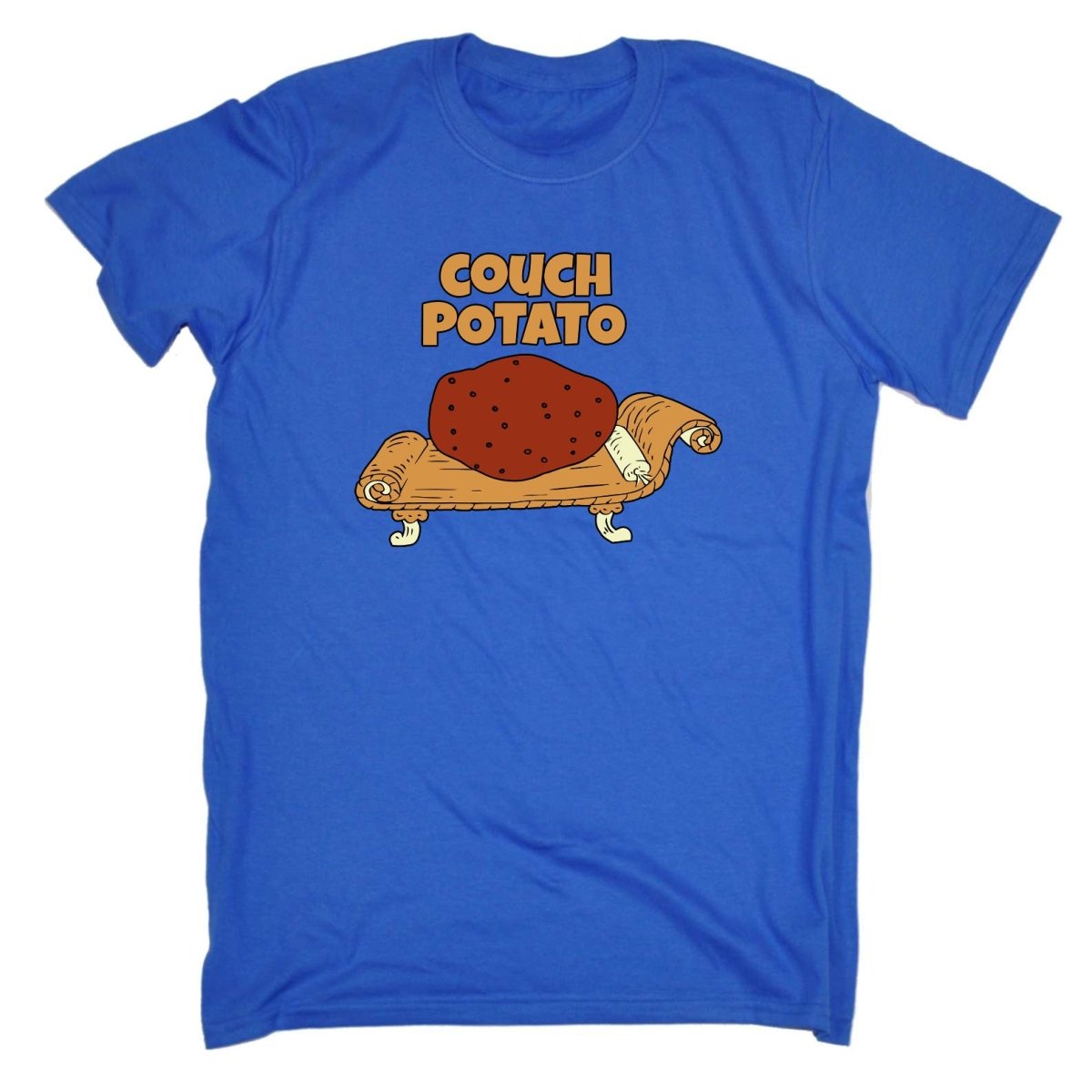 Couch Potato - Mens Funny T-Shirt Tshirts Tee Shirt - 123t Australia | Funny T-Shirts Mugs Novelty Gifts
