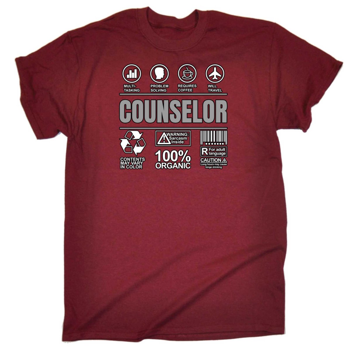 Counselor Sarcastic Humour - Mens Funny T-Shirt Tshirts - 123t Australia | Funny T-Shirts Mugs Novelty Gifts