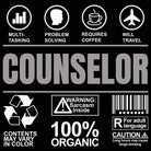 Counselor Sarcastic Humour - Mens Funny T-Shirt Tshirts - 123t Australia | Funny T-Shirts Mugs Novelty Gifts