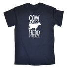 Cow Jokes Herd Them All - Mens Funny T-Shirt Tshirts Tee Shirt - 123t Australia | Funny T-Shirts Mugs Novelty Gifts