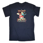 Cow Jokes Herd Them All V2 - Mens Funny T-Shirt Tshirts - 123t Australia | Funny T-Shirts Mugs Novelty Gifts