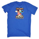 Cow Jokes Herd Them All V2 - Mens Funny T-Shirt Tshirts - 123t Australia | Funny T-Shirts Mugs Novelty Gifts