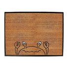 Crab Animal Face Ani Mates - Funny Novelty Doormat Man Cave Floor mat - 123t Australia | Funny T-Shirts Mugs Novelty Gifts